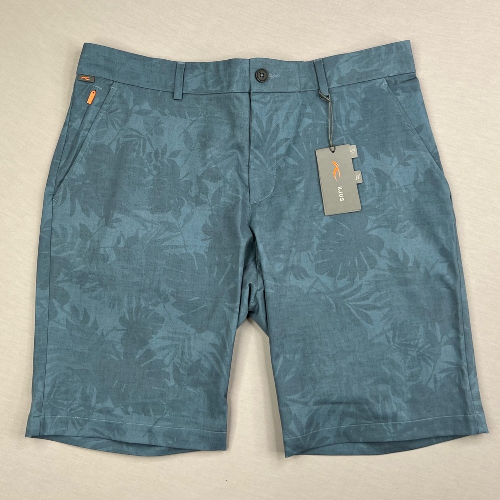 KJUS IVER PRINTED 10” GOLF SHORTS